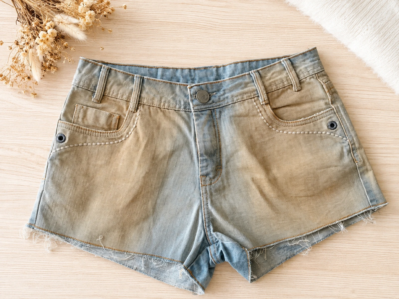 Short en jeans 